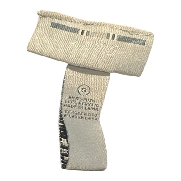 Black Ribbed Knit Cardigan Sweater - Picture 4 of 4